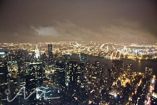 Empire State Building with the Sauer boys