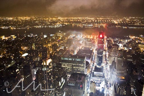 Empire State Building with the Sauer boys