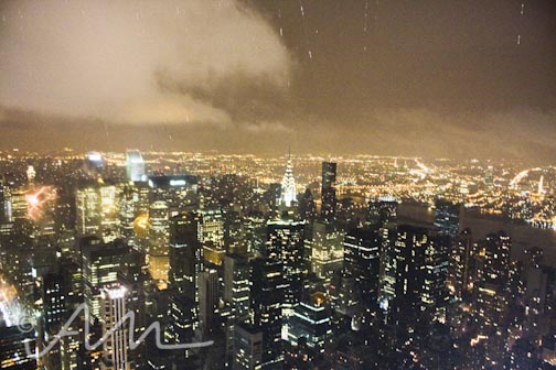 Empire State Building with the Sauer boys