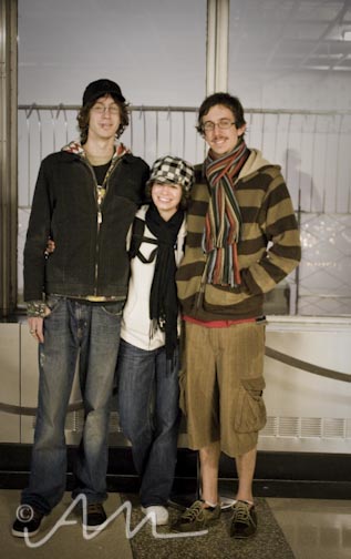 Empire State Building with the Sauer boys