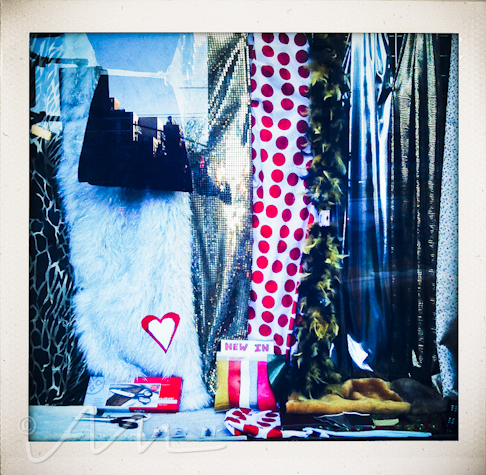 a random  retail window in the lower east side